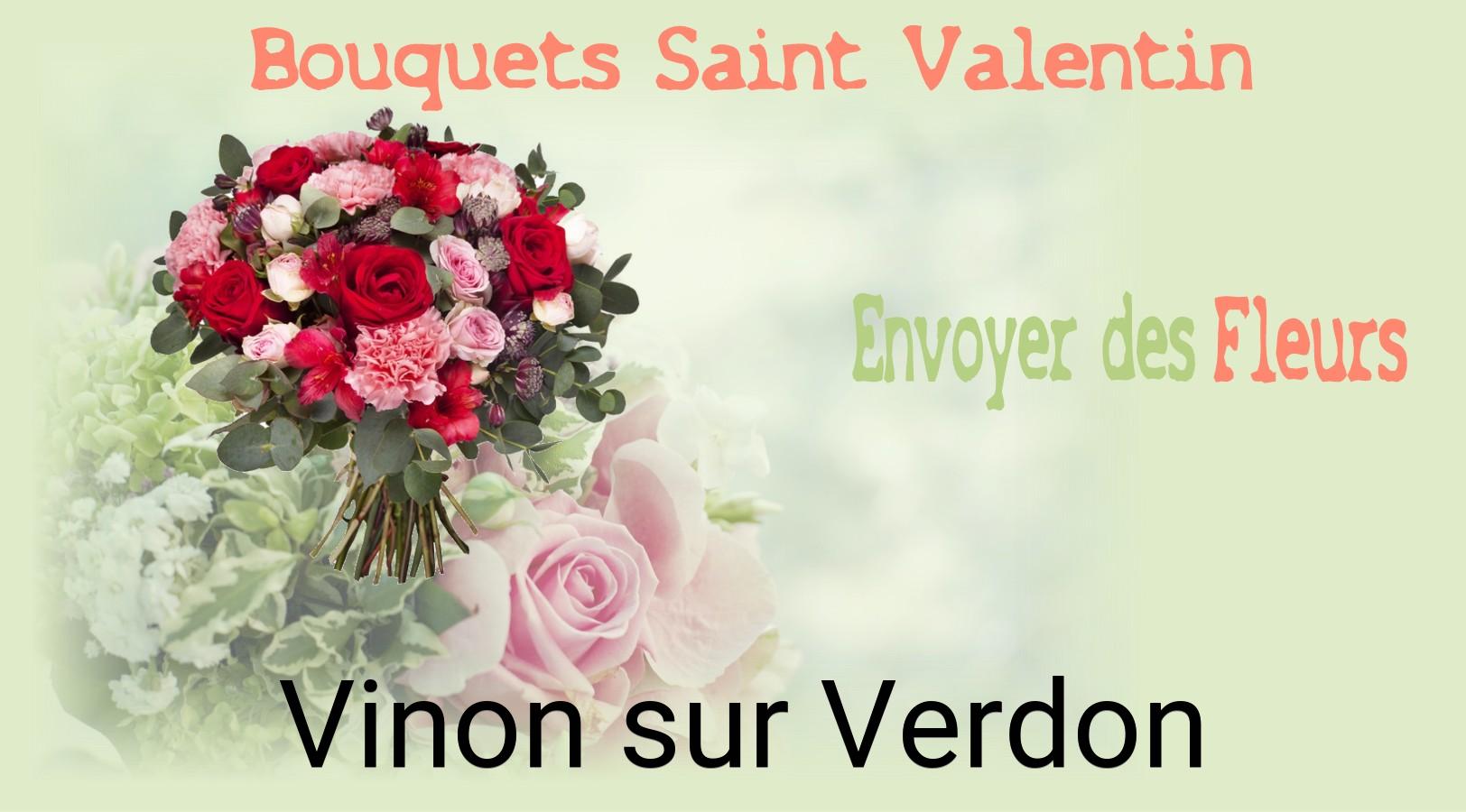 Roses de Saint-Valentin livrées à Vinon-sur-Verdon